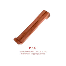 Load image into Gallery viewer, POCO Slim Mahogany Laptop Stand