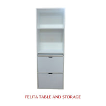 Load image into Gallery viewer, FELITA Table and Storage Set